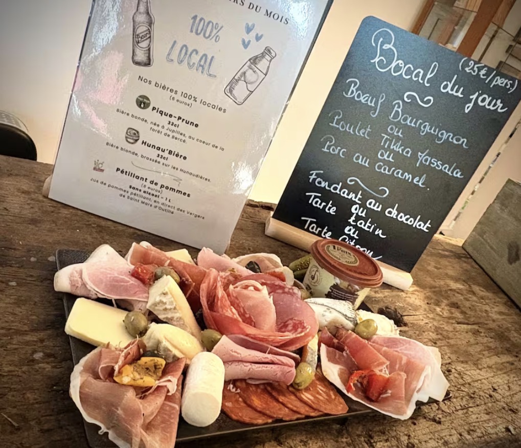 Château de Posset Planche apéritive